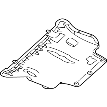 Volkswagen 3Q0-825-236-C Splash Shield