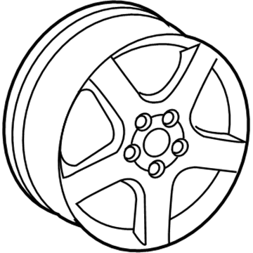 Volkswagen Beetle Alloy Wheels - 1J6-071-492-666