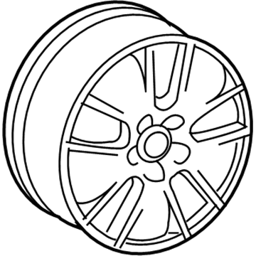 Volkswagen Beetle Alloy Wheels - 1J9-071-492-666
