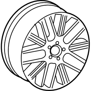 Volkswagen Beetle Alloy Wheels - 1J0-071-497-A-8Z8