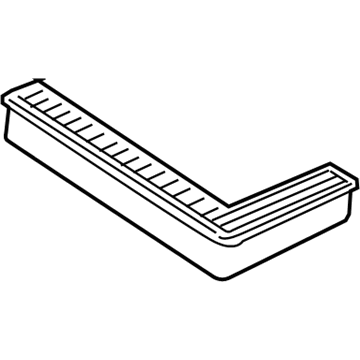 Volkswagen Jetta Air Filter - 1J0-129-620-A