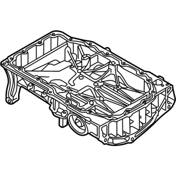 Volkswagen Jetta Oil Pan - 05E-103-603-A
