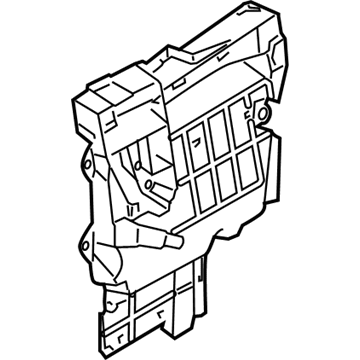 Volkswagen 3D0-937-540-D Control Module Bracket