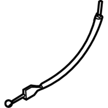 Volkswagen Phaeton Door Latch Cable - 3D4-839-191