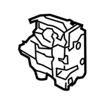 Volkswagen Phaeton Door Lock - 3D4-839-015-N