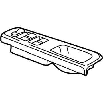 Volkswagen 3B1-867-171-D-R48 Switch Bezel