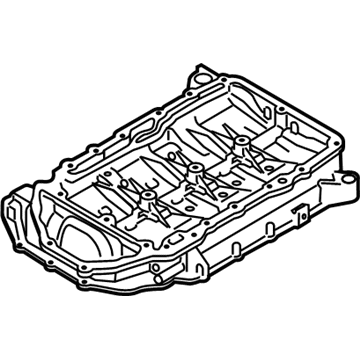 Volkswagen Arteon Oil Pan - 06K-103-603-CQ