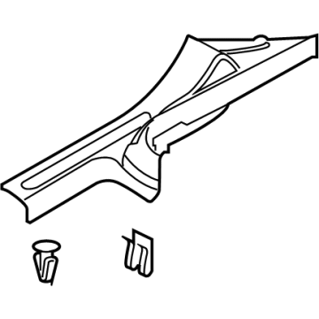 Volkswagen 5NL-863-735-A-82V Rear Trim