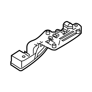 Volkswagen 5NL-853-231 Rear Trim Bracket