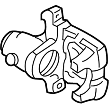 Volkswagen R32 Brake Caliper - 1J0-615-423-G