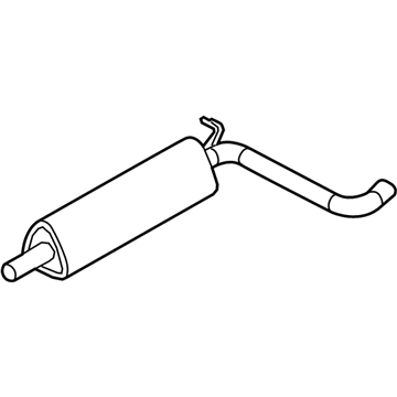 Volkswagen Jetta Muffler - 5QM-253-209-AJ