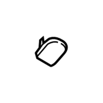 Volkswagen 7P0-857-557-82V Assist Strap Front Cap