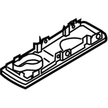 Volkswagen 7P6-947-133-95T Reading Lamp Lens
