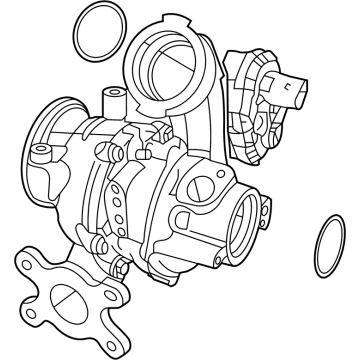 Volkswagen Turbocharger - 05E-145-702-A