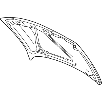 Volkswagen Hood - 1J5-823-031-B