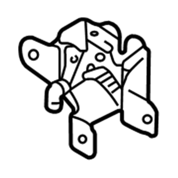 Volkswagen R32 Hood Latch - 1J0-823-509-E