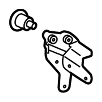 Volkswagen Jetta Exhaust Hanger - 04L-131-561-J