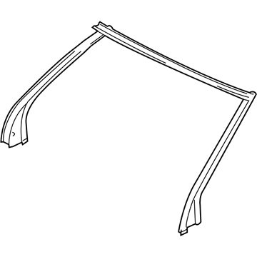 Volkswagen Eos Weather Strip - 1Q0-871-409-H-5AP