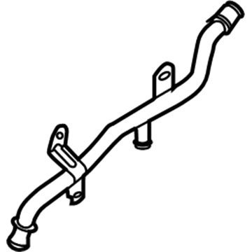 Volkswagen CC Coolant Pipe - 3C0-121-070-AB