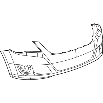Volkswagen Routan Bumper - 7B0-807-217-GRU