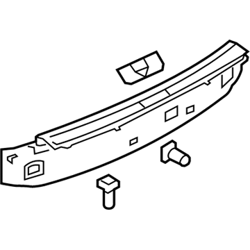 Volkswagen 3D5-863-459-D-71N Rear Trim
