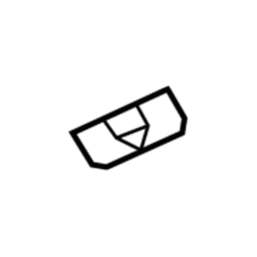 Volkswagen 3B5-863-651-A-2ZZ Rear Trim Cap