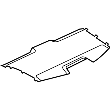 Volkswagen 3D5-863-413-CS-4B5 Package Tray Trim