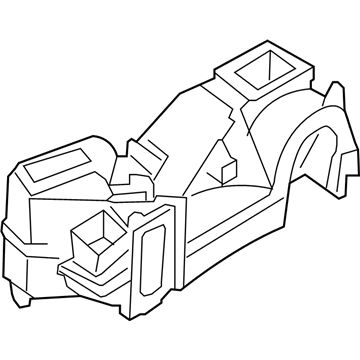 Volkswagen Jetta A/C Evaporator Core - 1J1-820-007-E