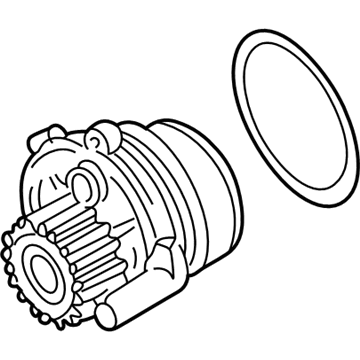 Volkswagen Water Pump - 06A-121-012-G