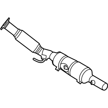 Volkswagen Jetta Catalytic Converter - 5C0-254-511-S