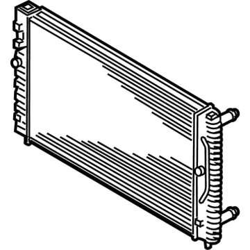 Volkswagen 4B0-121-251-AD Radiator