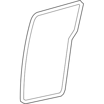 Volkswagen Routan Weather Strip - 7B0-843-791-B-XT1