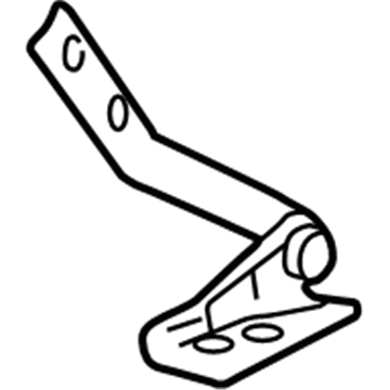 Volkswagen Hood Hinge - 1H0-823-302-A