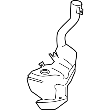 Volkswagen Beetle Washer Reservoir - 1C0-955-453-B