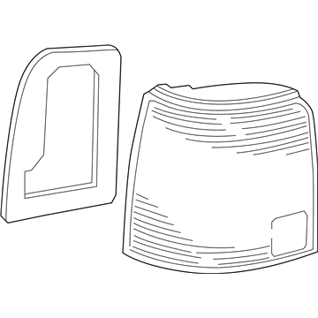 Volkswagen Back Up Light - 3B9-945-096-L