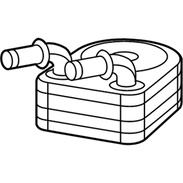 Volkswagen Engine Oil Cooler - 7B0-117-021-A