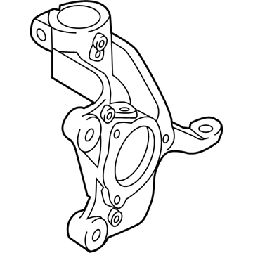 Volkswagen Golf Alltrack Steering Knuckle - 5QM-407-255