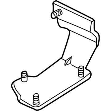 Volkswagen 701-907-341-C Vacuum Pump Bracket