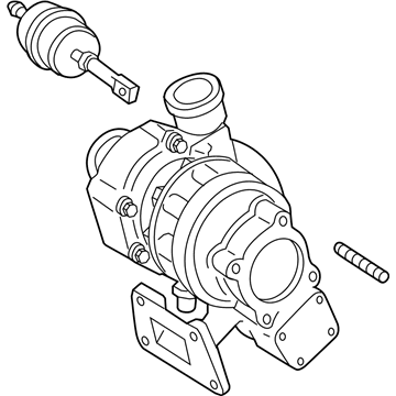 Volkswagen Passat Turbocharger - 038-145-702-NX