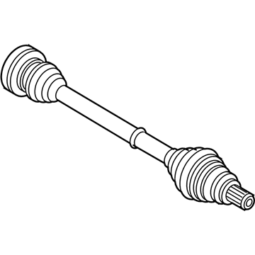 Volkswagen Rabbit Axle Shaft - 5Q0-407-272-FF