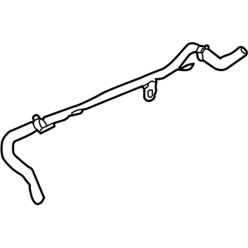 Volkswagen Phaeton Power Steering Hose - 3D0-422-887-AL