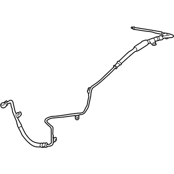 Volkswagen Phaeton Power Steering Hose - 3D1-422-893-N