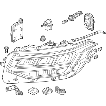Volkswagen Tiguan Headlight - 5NL-941-036-A
