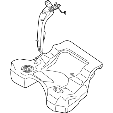 Volkswagen CC Fuel Tank - 3C0-201-055-AE