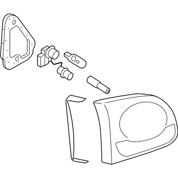 Volkswagen Back Up Light - 5N0-945-107-B