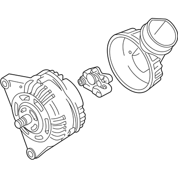 Volkswagen Passat Alternator - 038-903-018-EX