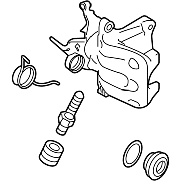 Volkswagen 8J0-615-423-E Caliper
