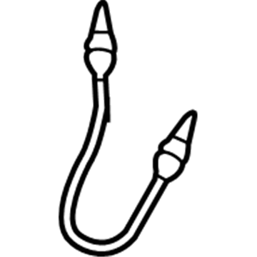 Volkswagen Rabbit Brake Hose - 1K0-611-763-E