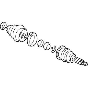 Volkswagen 1J0-498-099-A Outer CV Joint