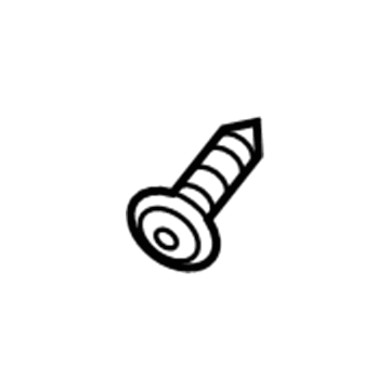 Volkswagen N-106-795-01 Handle Screw